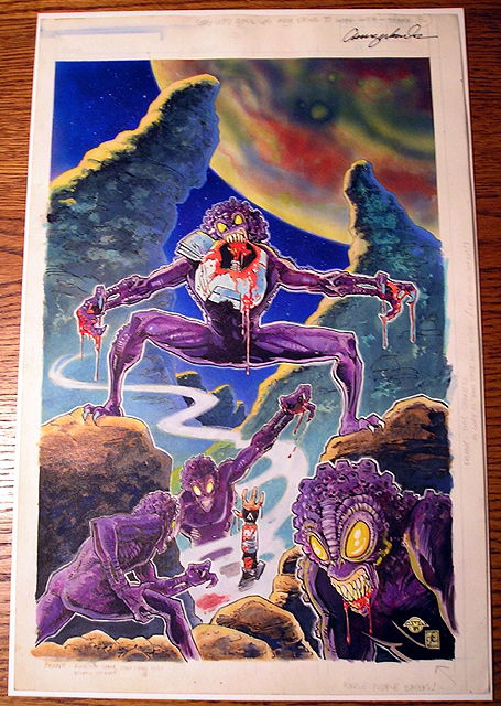 Alien Legion 10 By Frank Cirocco In Karlton Hahn S Covers Comic Art